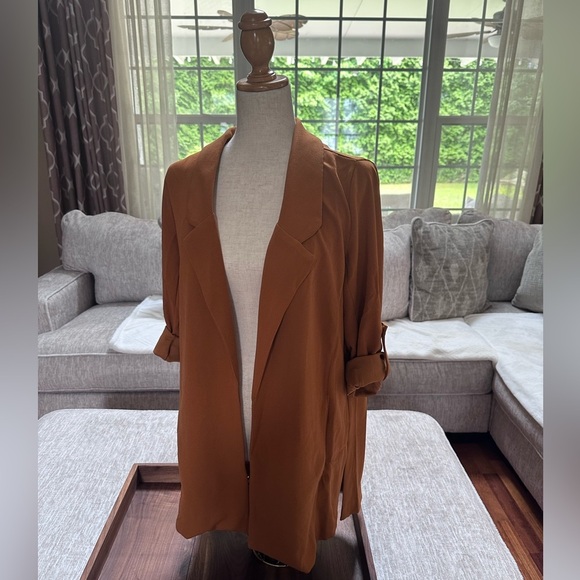 NWT 🌻Copper 3/4 sleeve Blazer - Picture 3 of 10